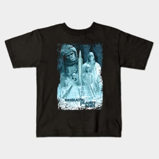 Exploring the Abyss Journey Beneath The Planet Of The Apes Kids T-Shirt